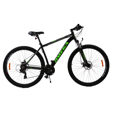 BICICLETE ORAS-TREKKING - Bicicleta Omega Gerry 29" negru/verde