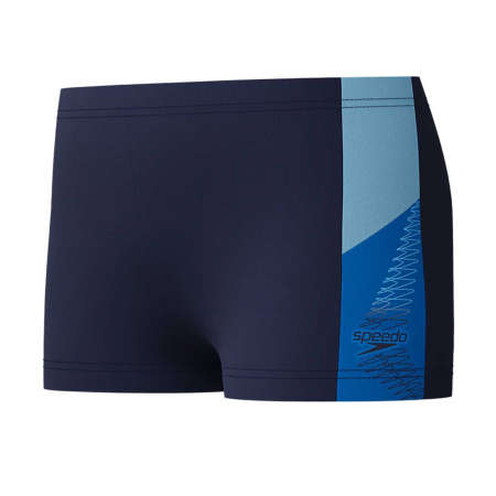 Costume de baie baieti - Boxeri inot baieti Speedo Dive Aquashort bleumarin - rezistenti la clor, EnduraFlex, confort si elasticitate