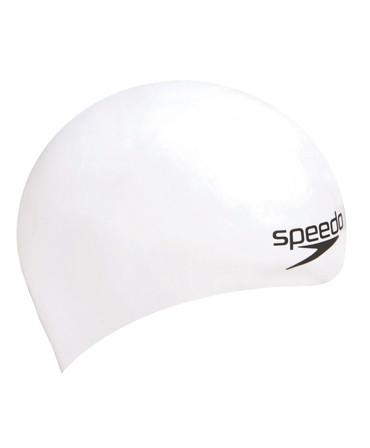 CASTI INOT - Casca inot adulti silicon Fastskin Speedo alb