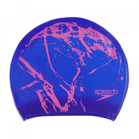 CASTI INOT - Casca inot adulti Speedo print long hair mov/roz