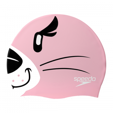 CASTI INOT - Casca inot copii SPEEDO Printed Character, roz/negru