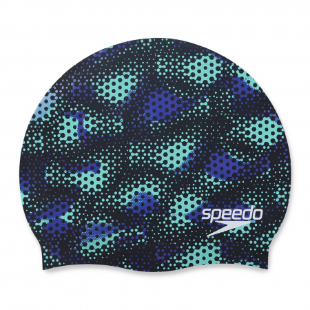 Casti inot - Casca inot copii Speedo Slogan Print negru/albastru