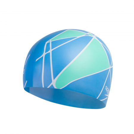 CASTI INOT - Casca inot silicon pentru copii Speedo Reversible albastru