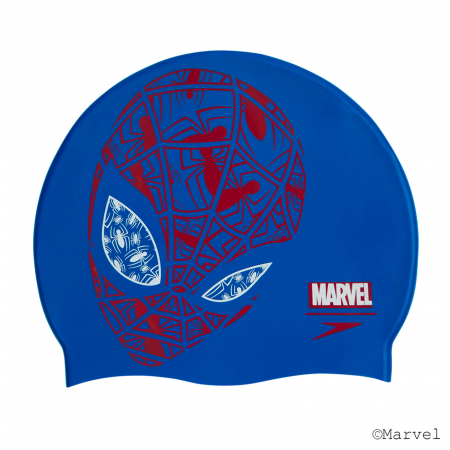 CASTI INOT - Casca pentru inot copii Speedo Slogan Prt Cap albastru/rosu