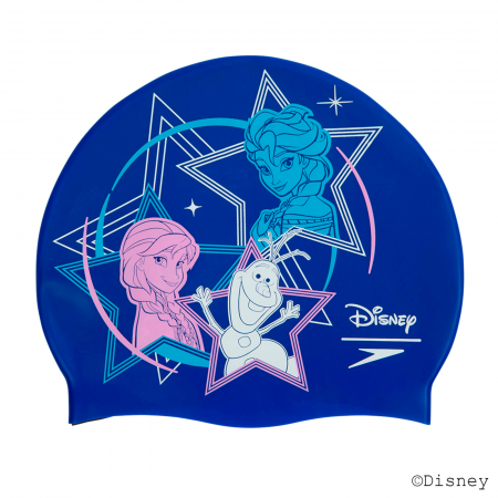 CASTI INOT - Casca pentru inot copii Speedo Slogan Prt Cap albastru/roz