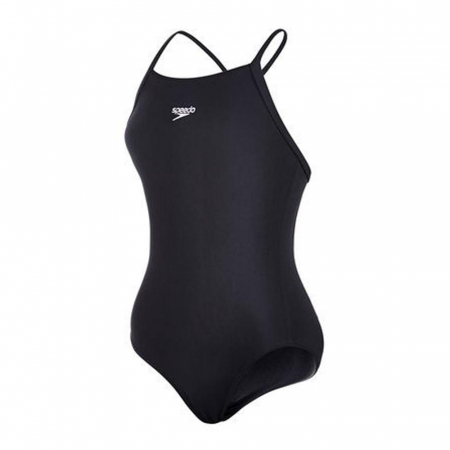Import - Costum de baie pentru femei Speedo Solid Rippleback bleumarin