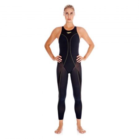Import - Costum profesional inot Speedo pentru femei Fastskin openwater recordbreaker legskin