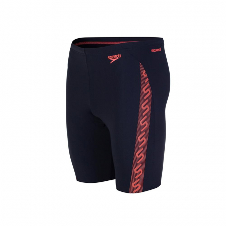 Import - Jammer barbati Speedo Monogram bleumarin/portocaliu
