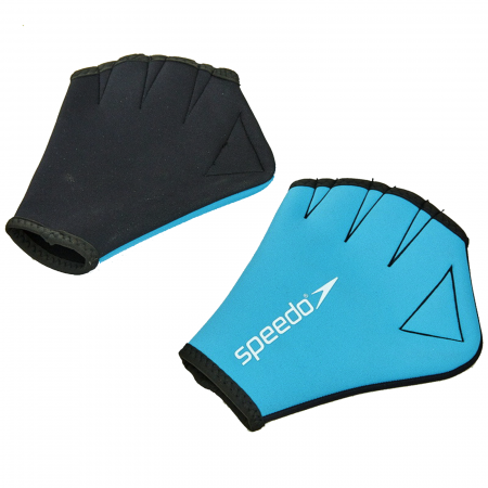 https://www.sportpartner.ro - Manusi de inot adulti Speedo pentru antrenament albastru