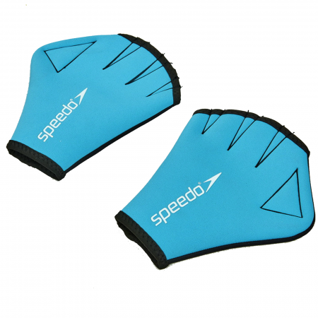 https://www.sportpartner.ro - Manusi de inot adulti Speedo pentru antrenament albastru