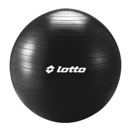 Import - Minge gimnastica Lotto Fitness diametru 75cm negru
