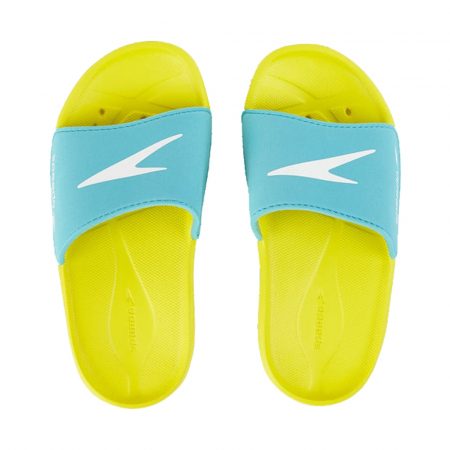 PAPUCI - Papuci copii Speedo Atami Core galben/albastru