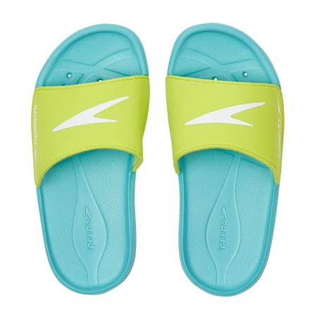Papuci - Papuci copii Speedo Atami Core unisex albastru/verde