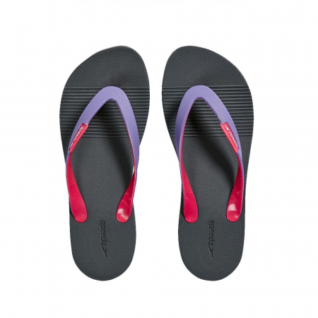 Import - Papuci femei Speedo Saturate II gri/mov