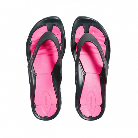 Import - Papuci femei SpeedoPool Surfer roz/gri