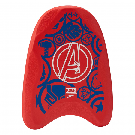 PLUTE INOT - Pluta copii Speedo Marvel Avengers Print Kickboard rosu/albastru