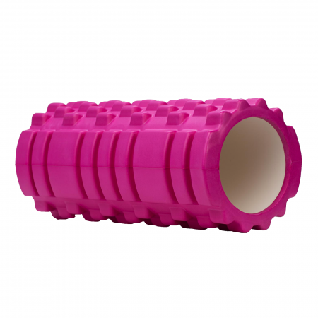 MASAJ - Rola masaj ORION Foam Roller, 33 cm, roz