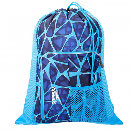 Import - Saculet de plasa pentru accesorii Speedo DeLuxe albastru deschis