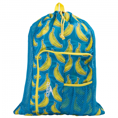 Import - Saculet de plasa pentru accesorii Speedo DeLuxe albastru/galben