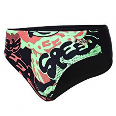 Import - Slip inot baieti Speedo Allover 6.5 cm Print 13"