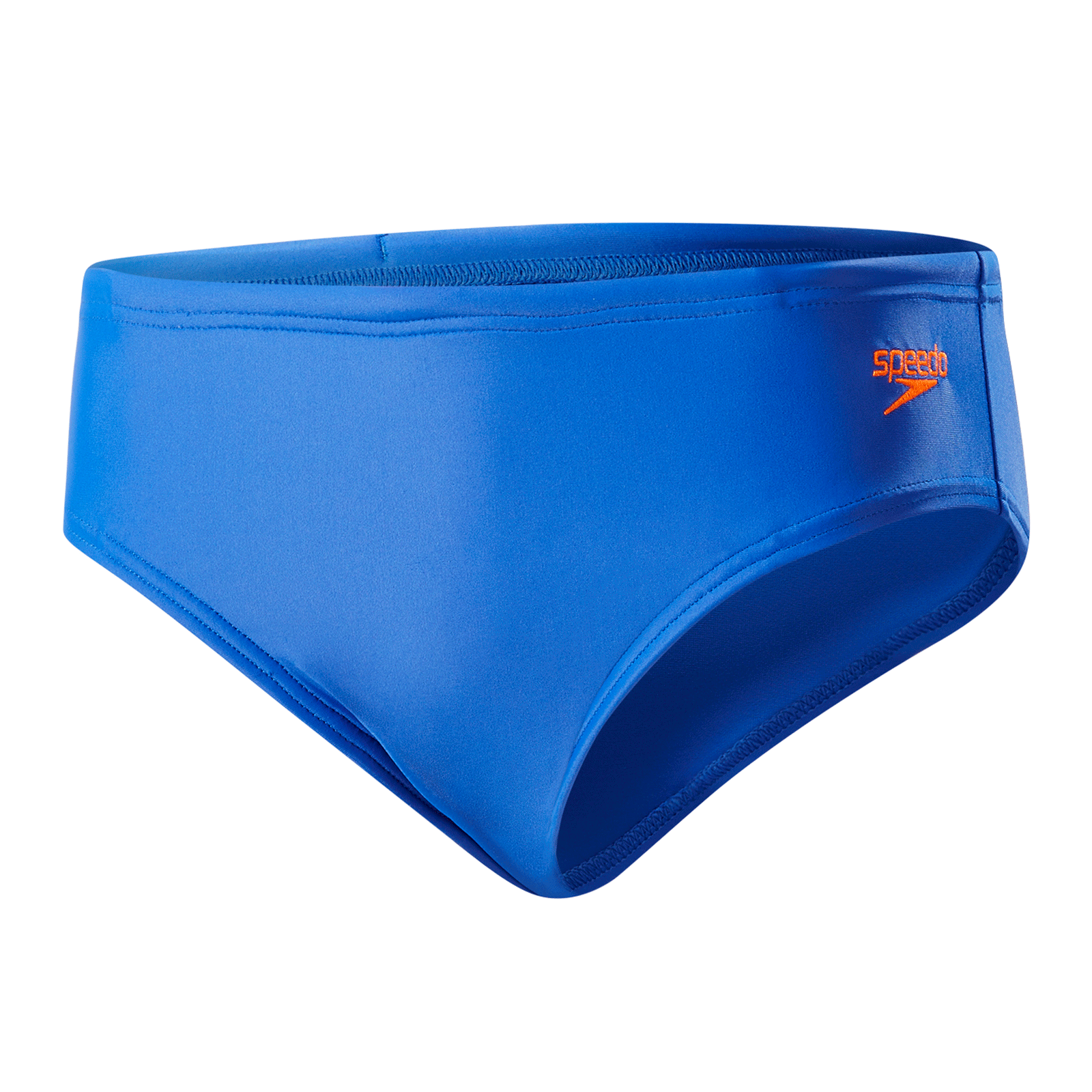 sportpartner.ro - Slip inot baieti Speedo Essential logo albastru/portocaliu