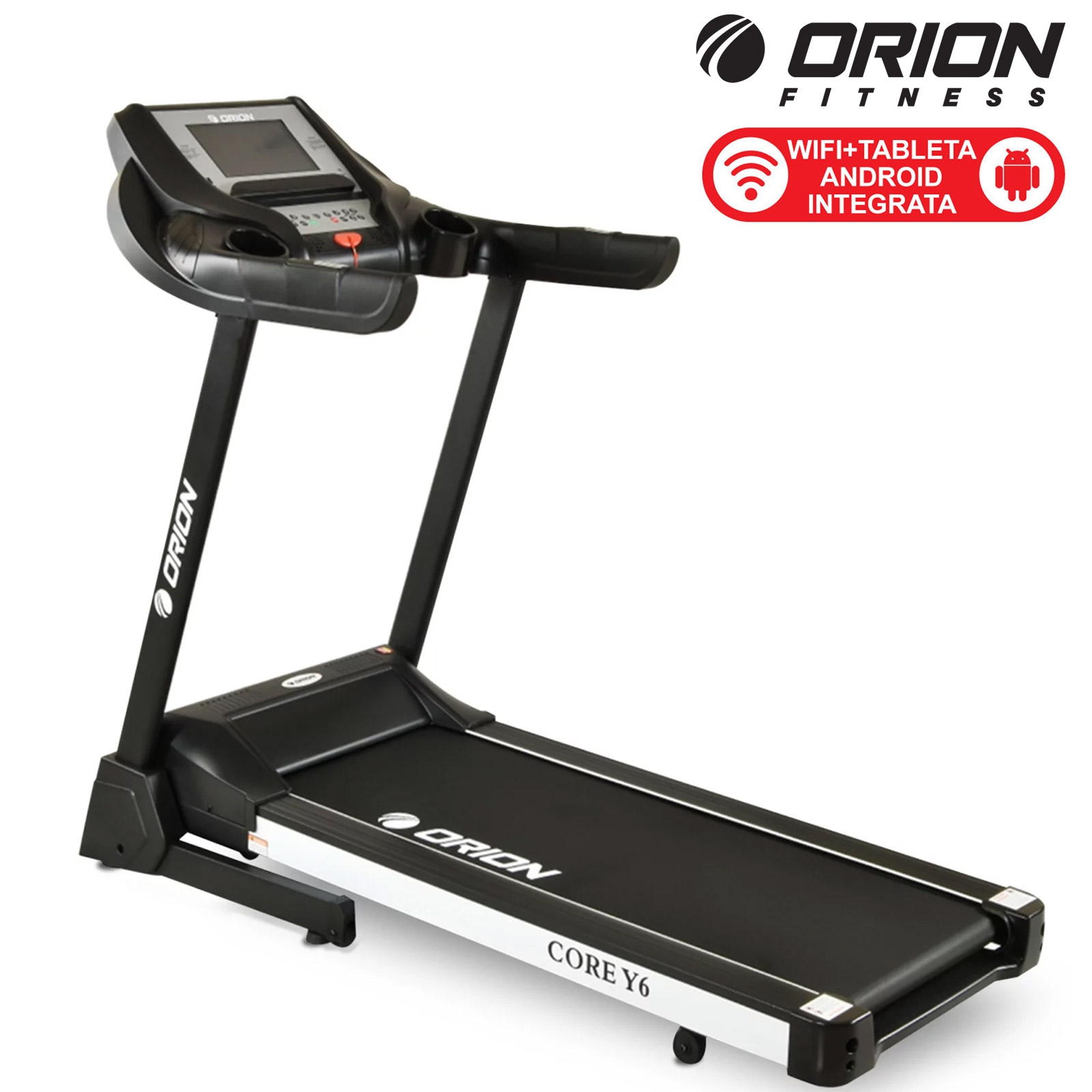 Banda de alergat electrica cu tableta Android incorporata Orion Core Y6 [1]