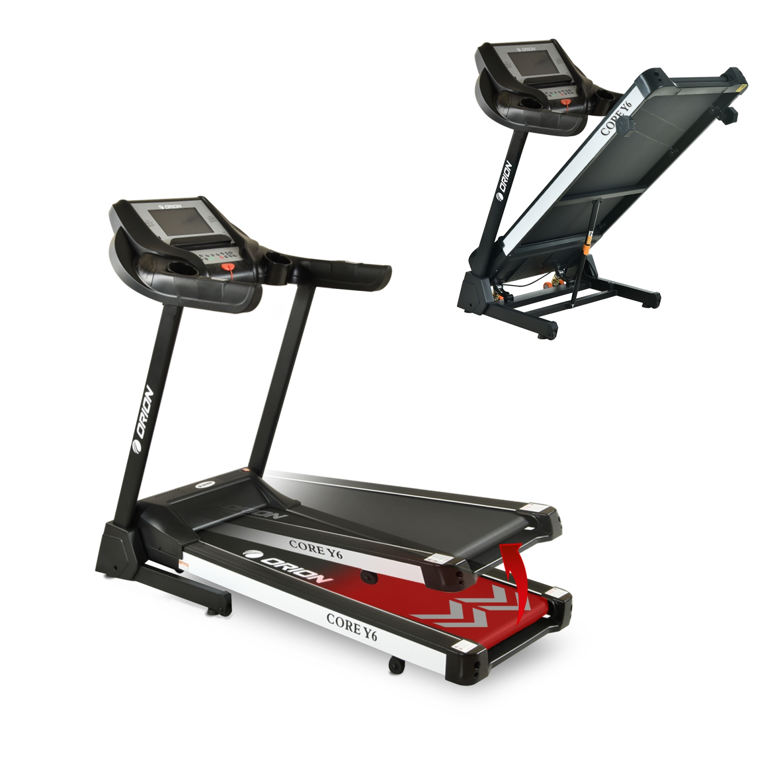 Banda de alergat electrica cu tableta Android incorporata Orion Core Y6 [6]