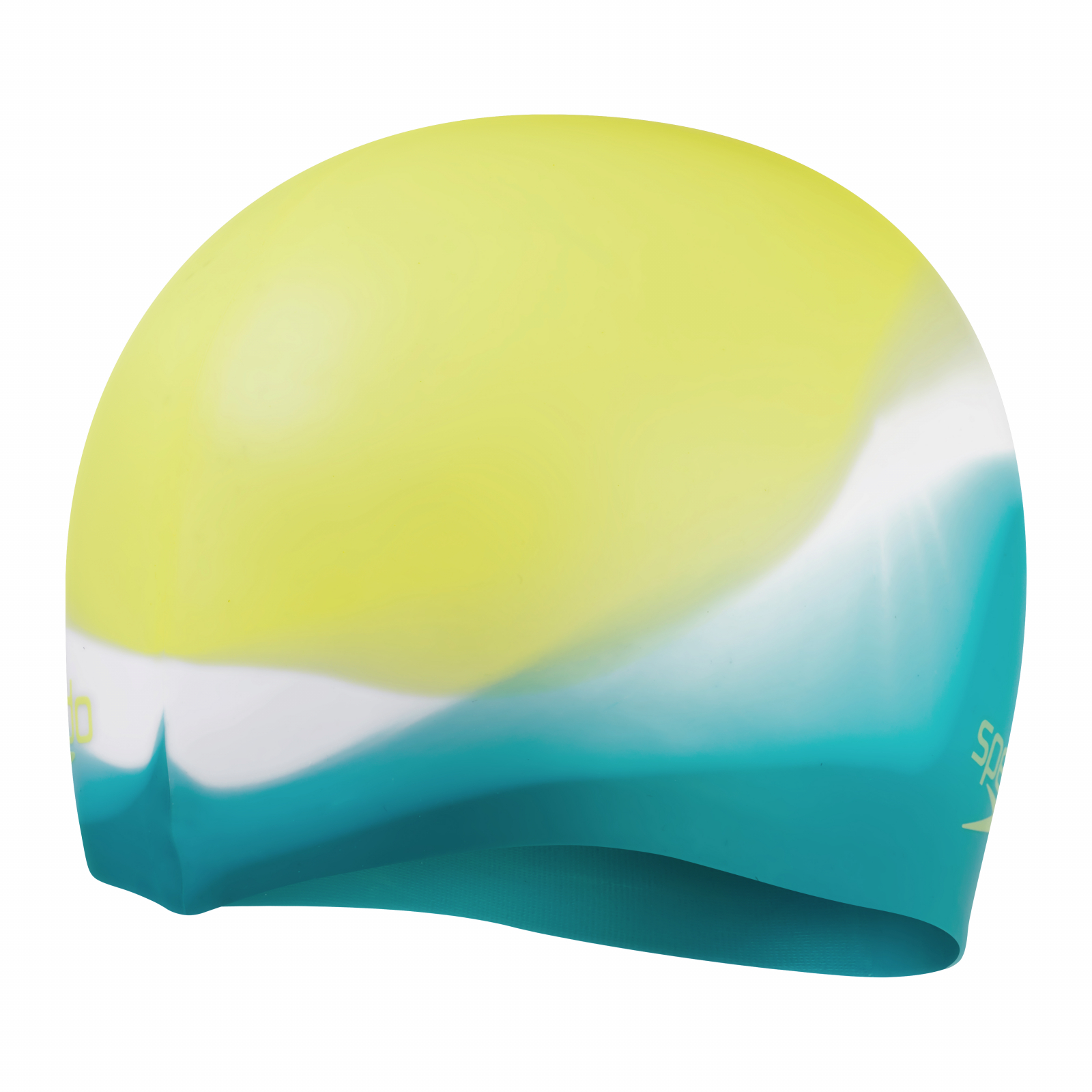 Casca inot copii silicon Speedo multicolor verde [2]