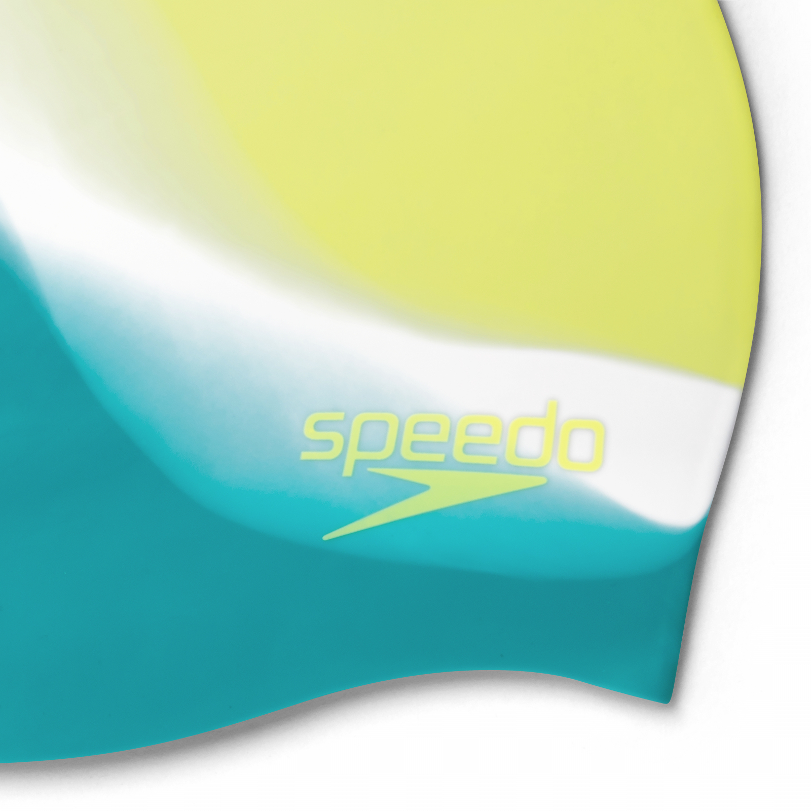 Casca inot copii silicon Speedo multicolor verde [3]