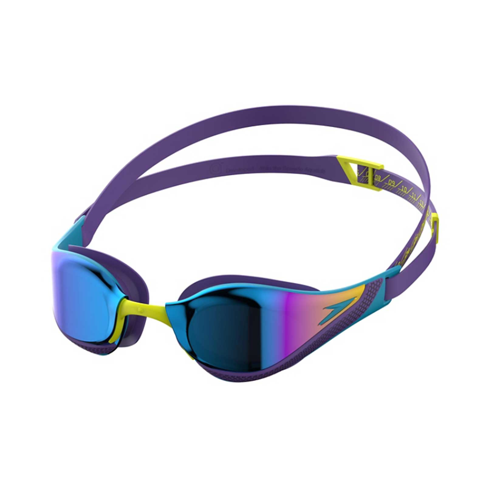 Ochelari inot adulti Speedo Fastskin Pure Focus albastru - mirror, competitie, anti-fog, protectie UV [3]