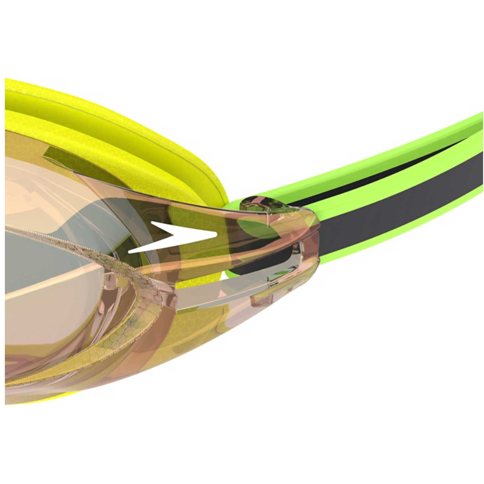 Ochelari inot adulti Speedo Vanquisher 3.0 Mirror galben- competitie, anti-fog, protectie UV - [3]