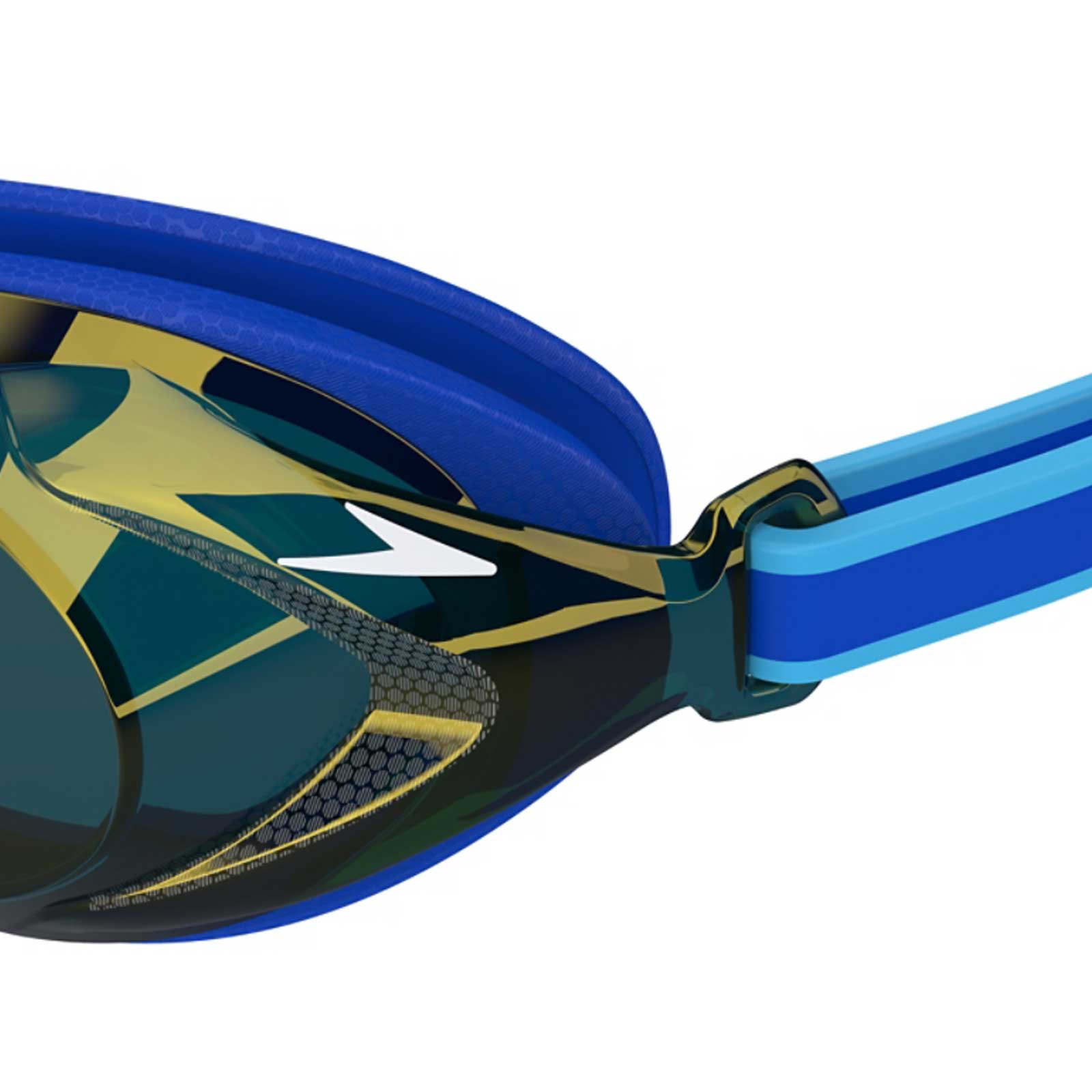 Ochelari inot copii Speedo Vanquisher 3.0 Mirror albastru - competitie junior, anti-fog, protectie UV [3]