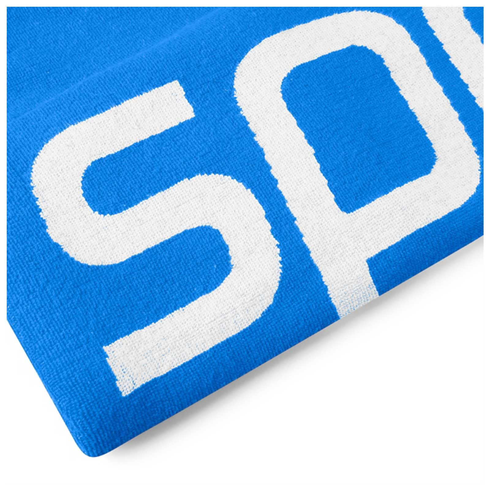 Prosop Speedo Logo albastru/alb - prosop piscina 100% bumbac, absorbant, 75x145 cm - Copie - Copie [1]