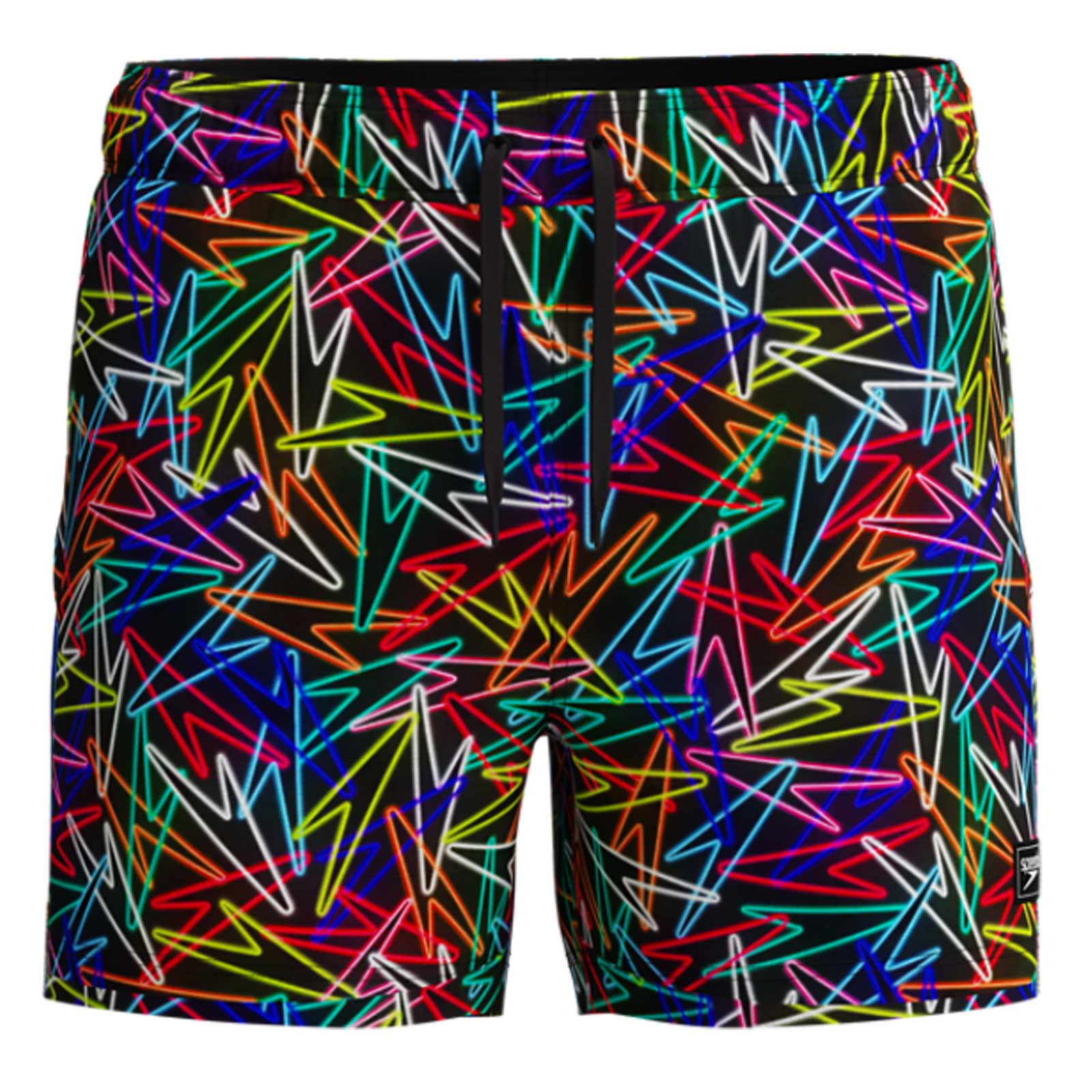 Sort inot barbati Speedo Redondo Edge Printed 14 negru/rosu - uscare rapida, 4-way stretch [2]