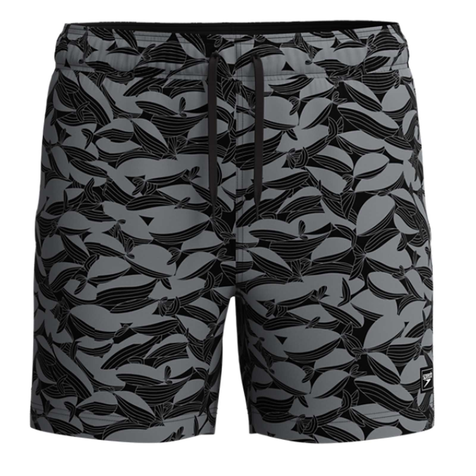 Sort inot barbati Speedo Redondo Edge Printed Volley 16 negru/gri - 4-way stretch, uscare rapida [1]