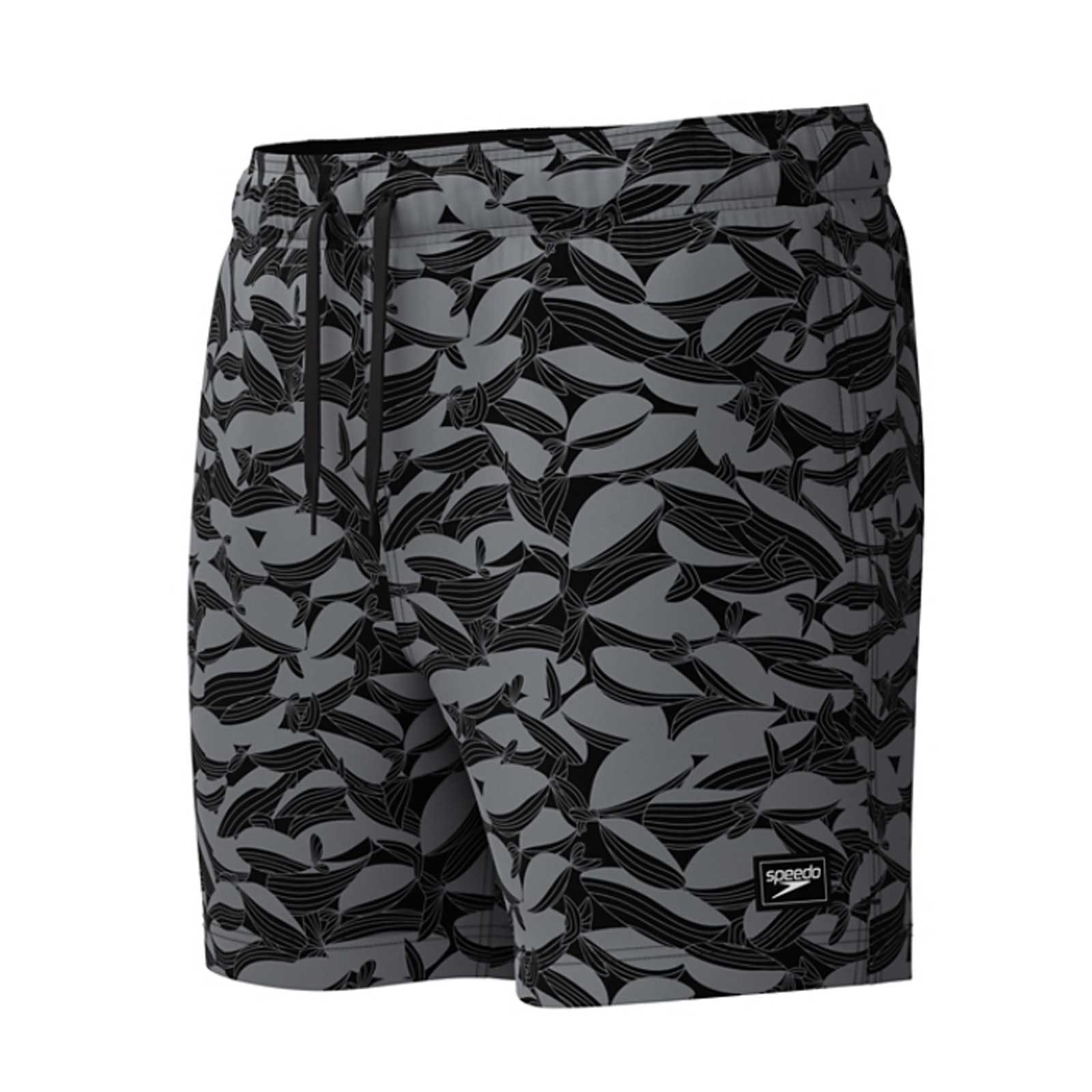 Sort inot barbati Speedo Redondo Edge Printed Volley 16 negru/gri - 4-way stretch, uscare rapida [2]