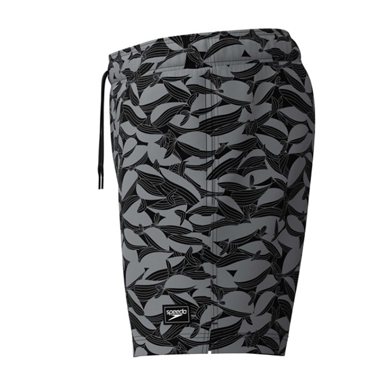 Sort inot barbati Speedo Redondo Edge Printed Volley 16 negru/gri - 4-way stretch, uscare rapida [6]