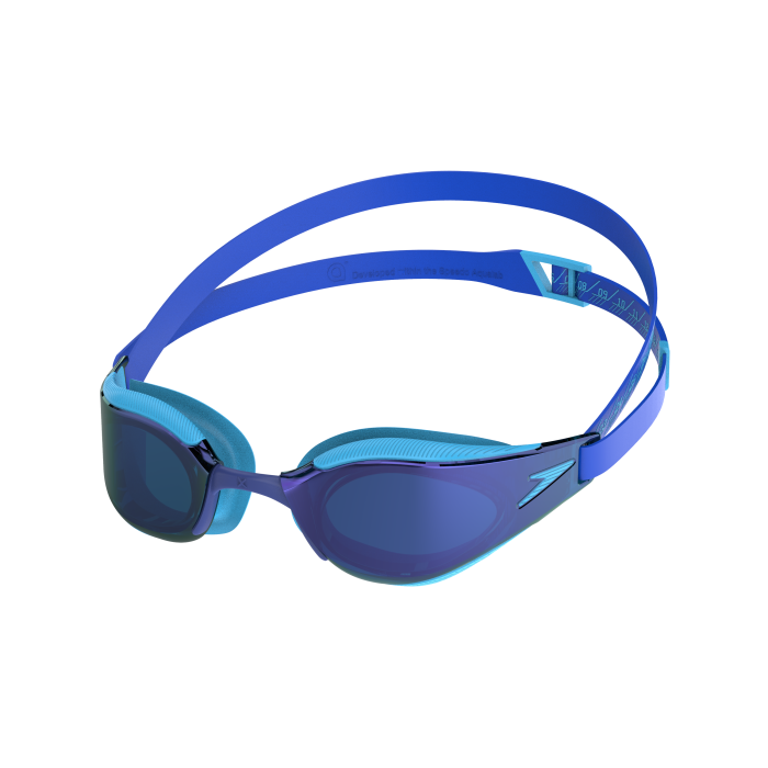 Ochelari inot copii Speedo Fastskin Hyper Elite Mirror, 6-14 ani, albastru [2]