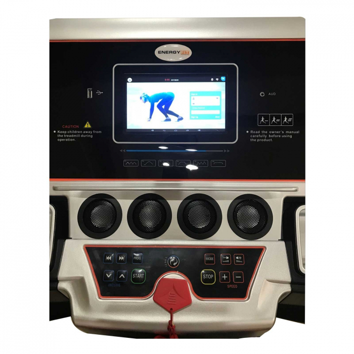 Banda de alergat electrica cu tableta Android incorporata Energy Fit 900TFT [4]