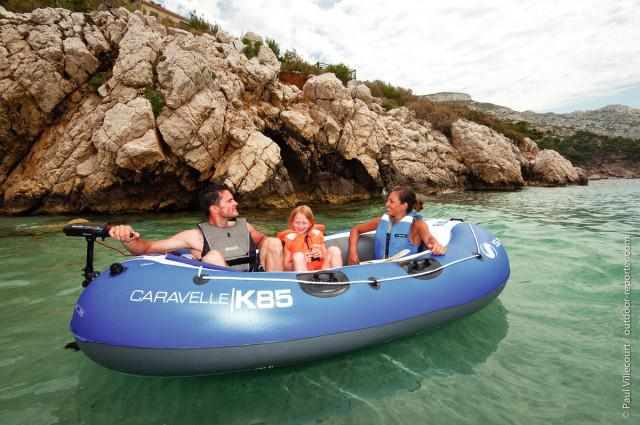 Barca Carravelle gonflabila KK85 albastru/gri Sevylor [3]