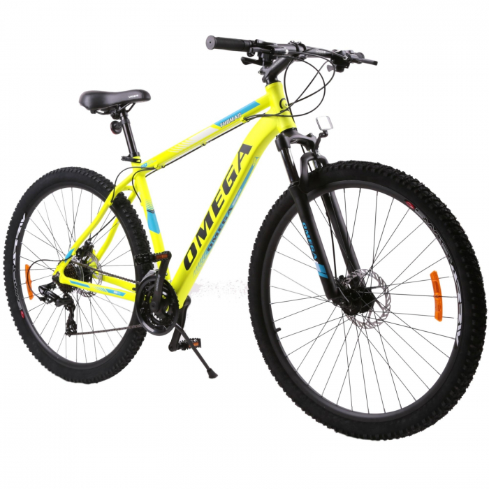 Bicicleta mountainbike Omega Thomas 29", cadru 49 cm, galben [2]