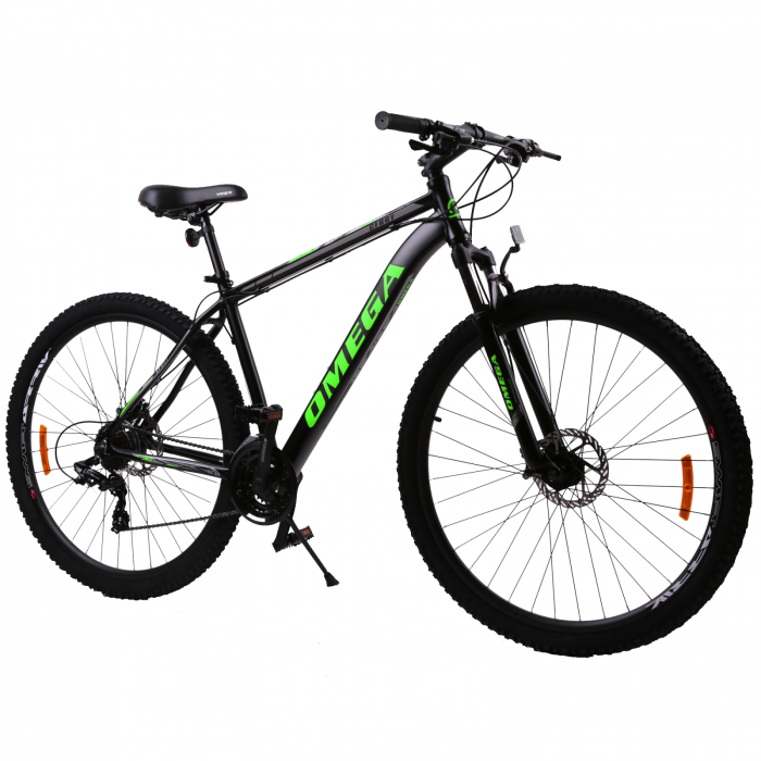 Bicicleta Omega Gerry 29" negru/verde [2]