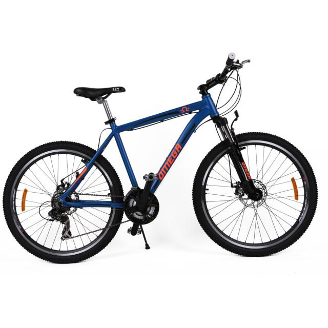 Bicicleta Omega Hawk 26" 21 viteze albastru+1 CADOU [2]
