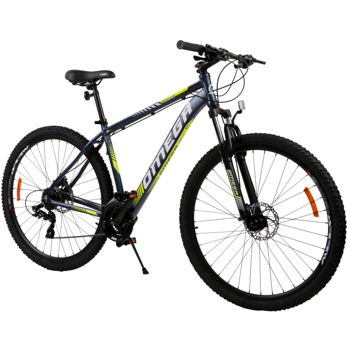 Bicicleta Omega Thomas dimensiune roti 27.5" albastru/galben/alb, cadru 49 cm [2]