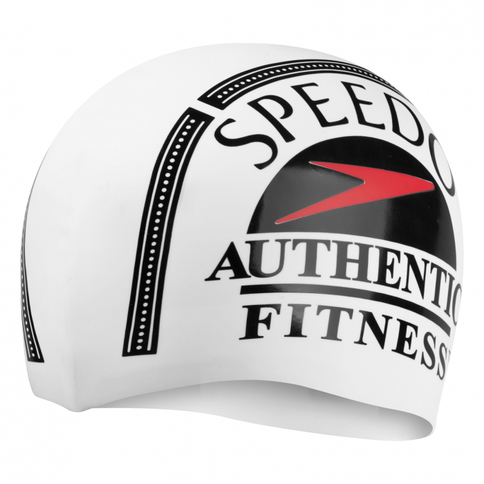 Casca inot adulti Speedo Slogan Print alb/negru 80838514630 [2]