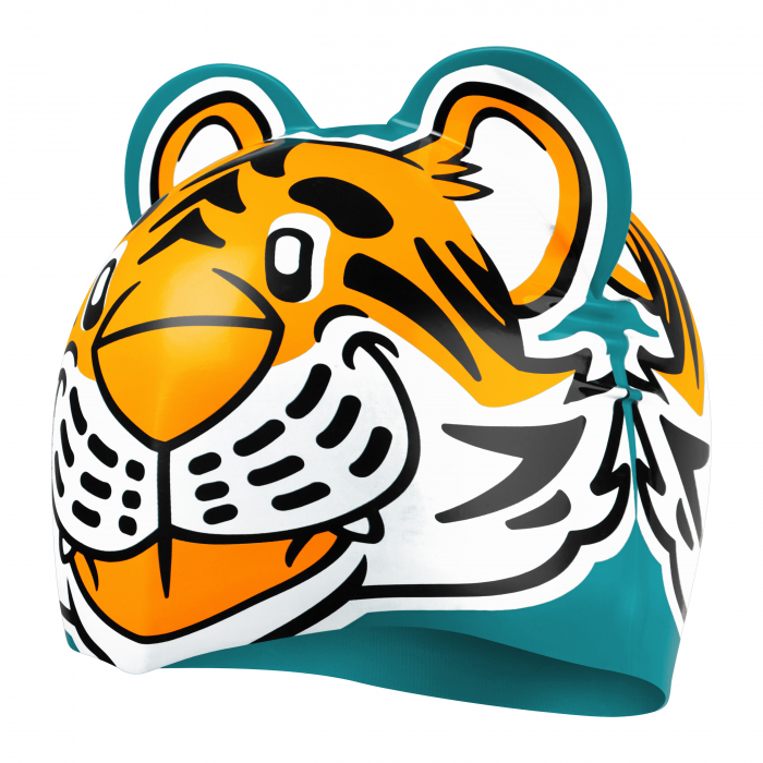 Casca inot copii Speedo Printed Character portocaliu/verde [2]