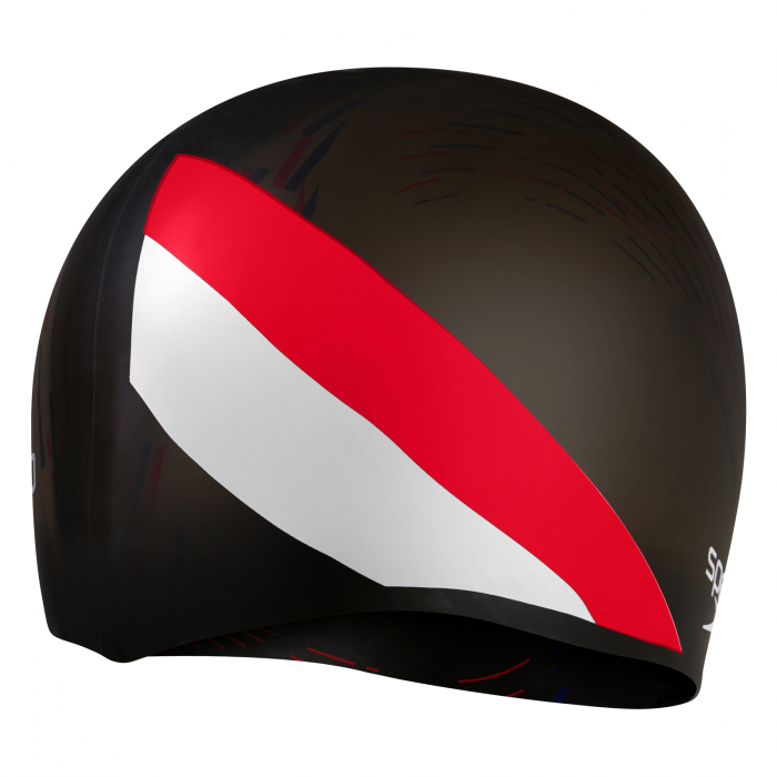 Casca inot reversibila adulti Speedo Moud Silicone negru/rosu 80933714662 [4]