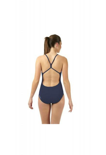Costum de baie pentru femei Speedo Solid Rippleback bleumarin [4]