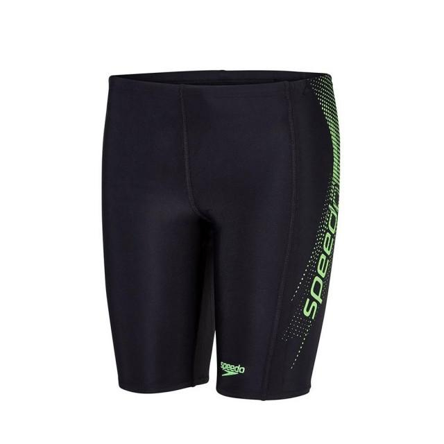 Costum inot baieti Speedo jammer sports Logo PNL Black [2]
