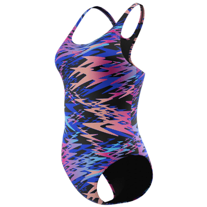 Costum inot femei Speedo Hyperboom Print Medalist negru – Endurance Pro, rezistent la clor [6]